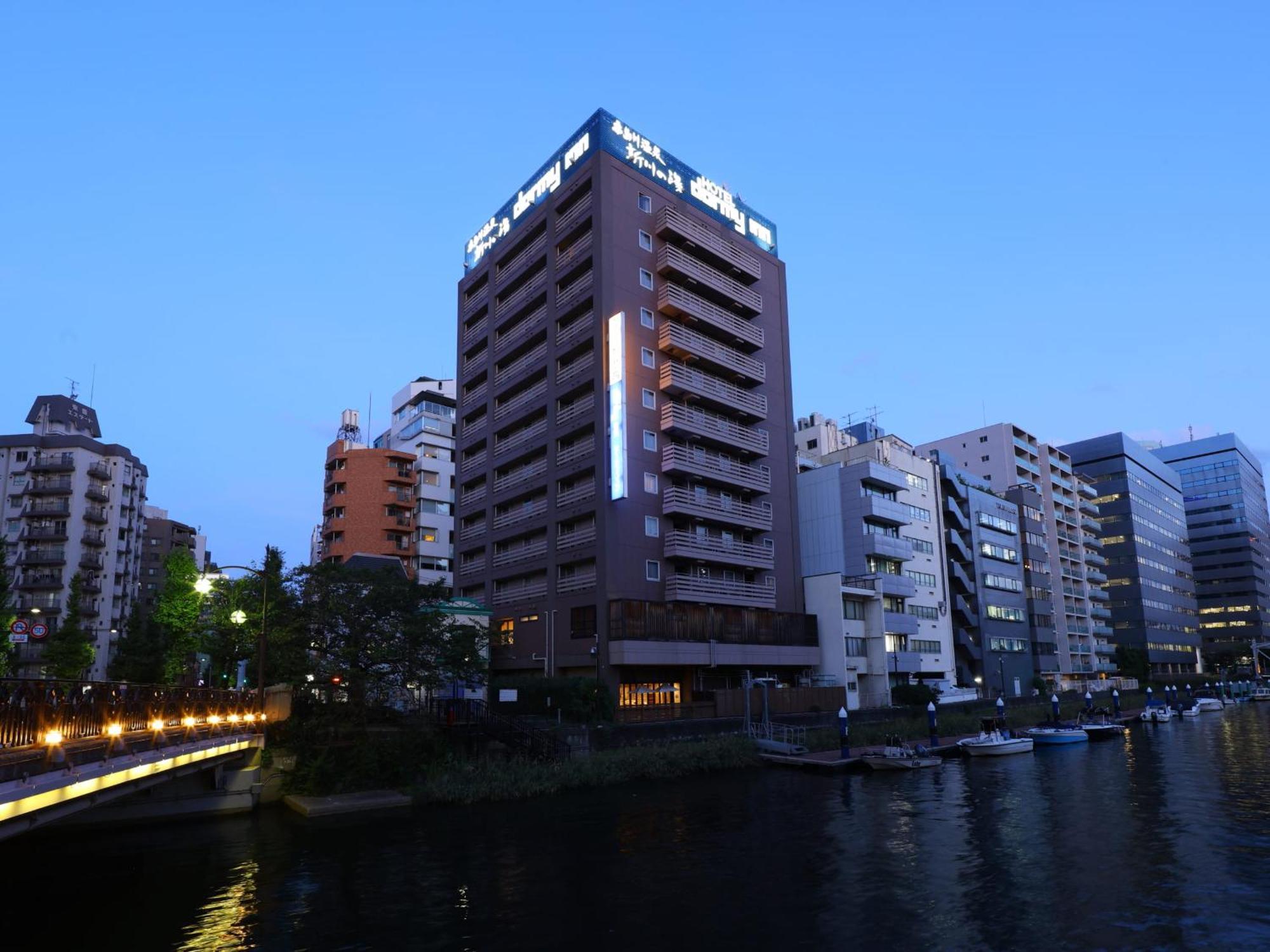 Dormy Inn Tokyo Hatchobori Hot Spring Экстерьер фото